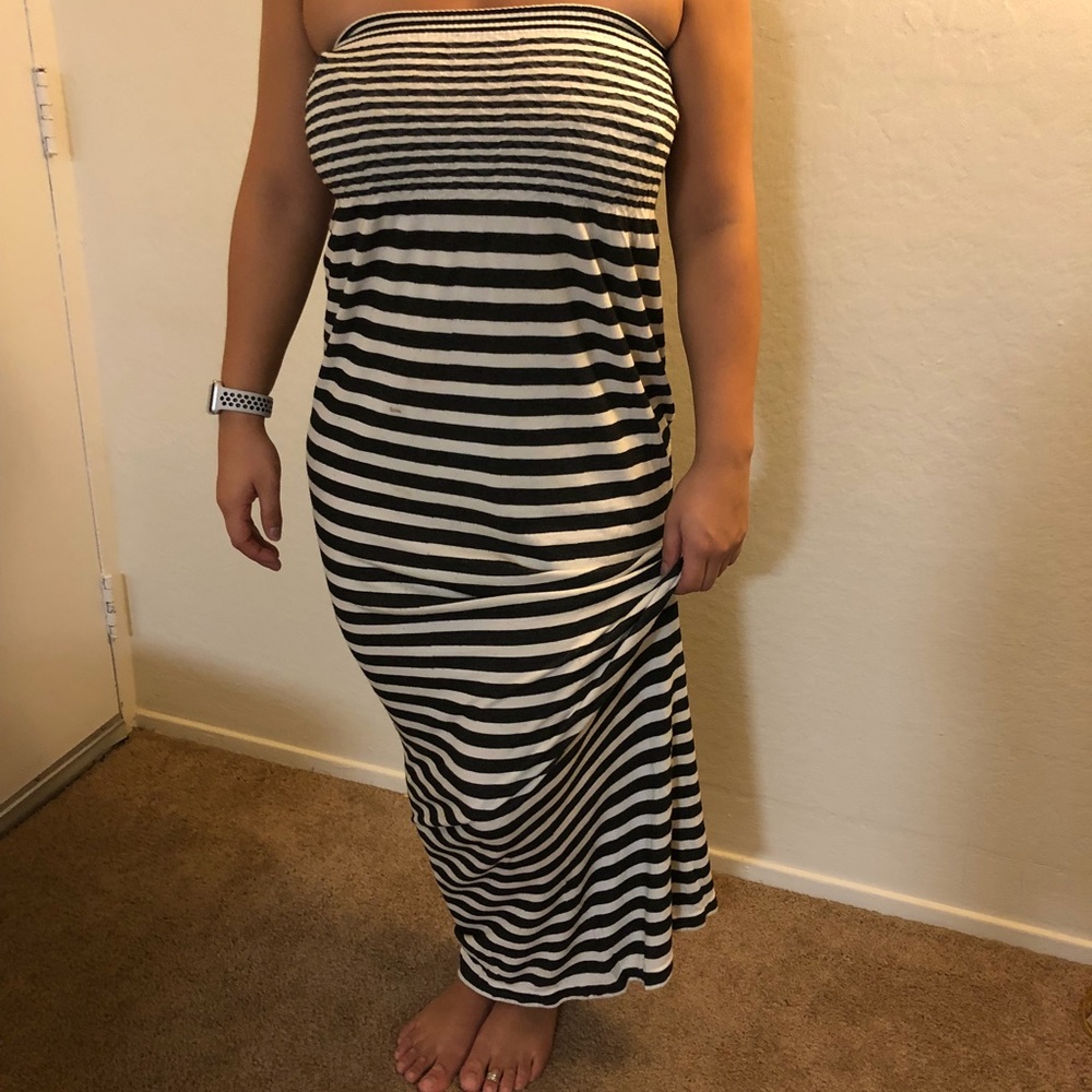 Striped Maxi Dress